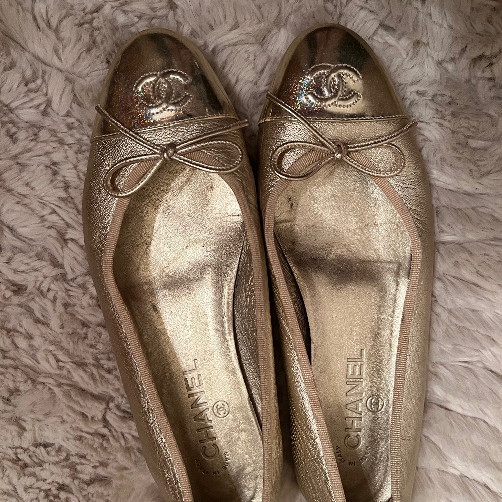 Authentic Chanel Ballet Flats